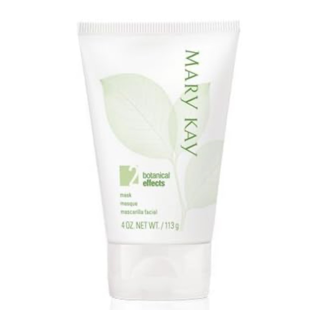 NIB Mary Kay Botanical Effects Mask Formula 2 Skin Sensitive clean scrub